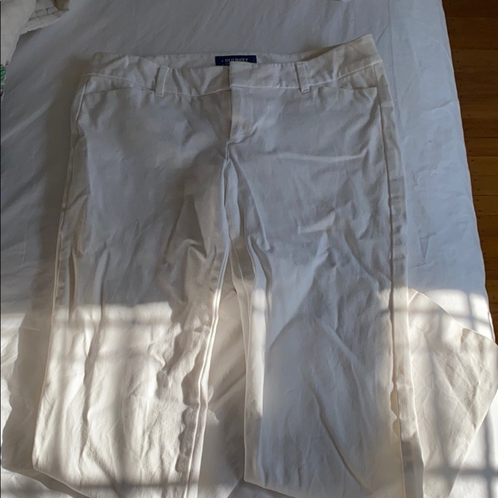 Old Navy White Pixie Pant